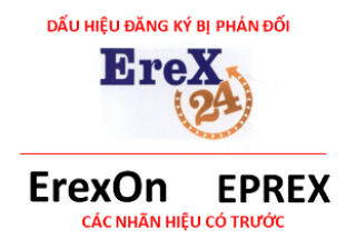 Phản đối Đơn đăng ký nhãn hiệu “EreX24, hình” được chấp nhận
